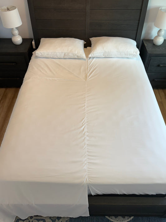 California King Butterfly Sheet System